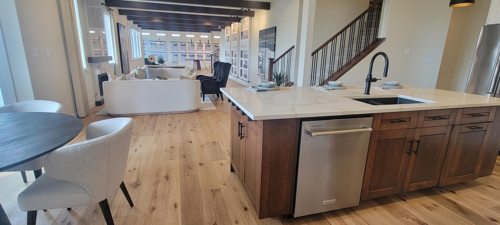 Okanagan Skaha flooring installed in home