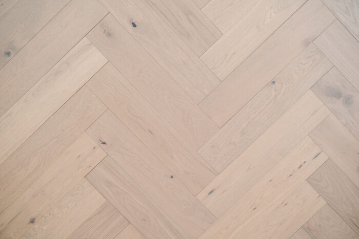 Engineered Hardwood Flooring Sample Scotia Collection Brookfield -Herringbone