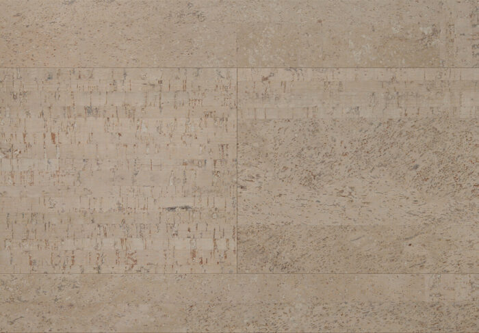 Cork flooring sample Wicander Inspire Collection - Fashionable Cement