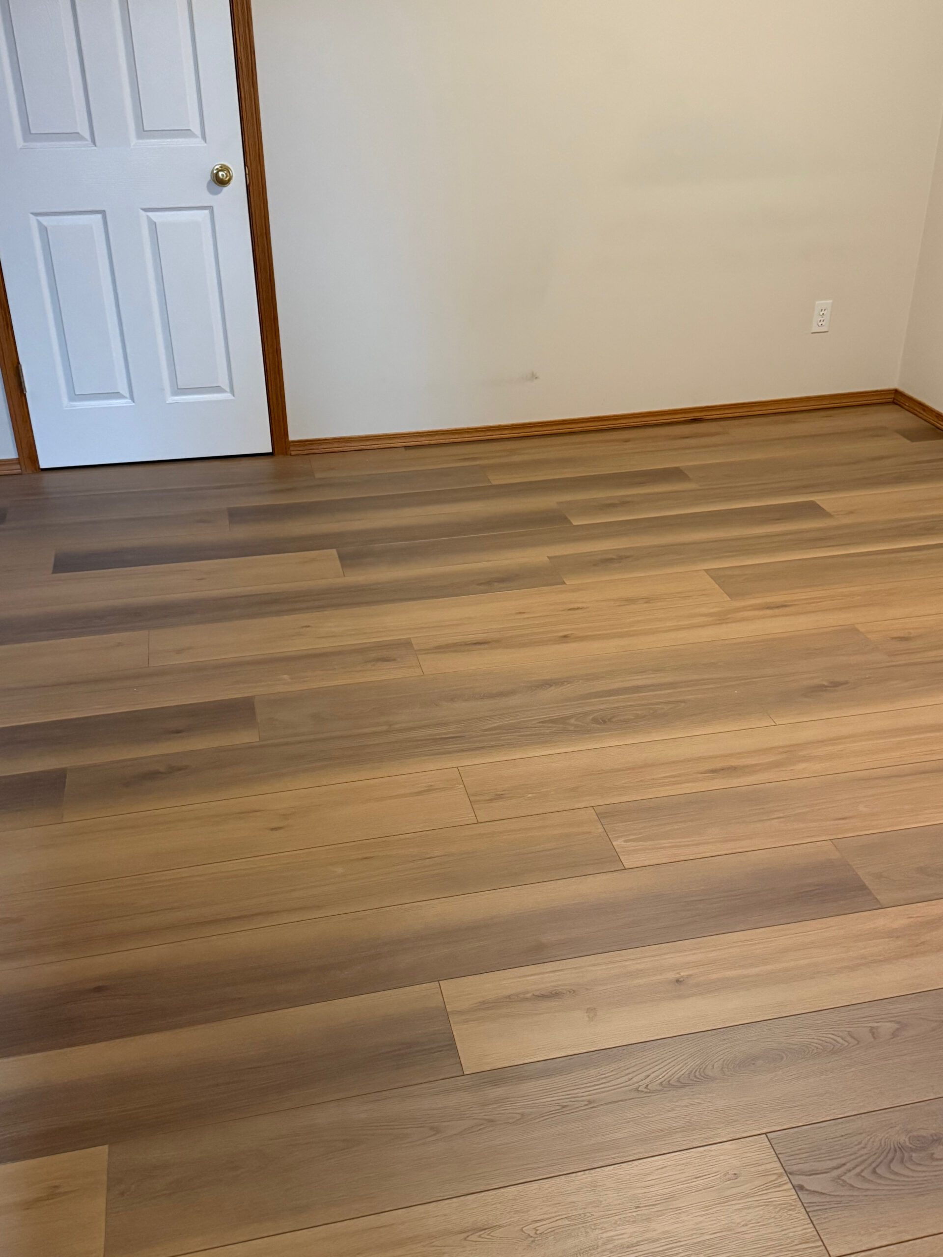 Luxura Laminate Flooring - Leland new install in home