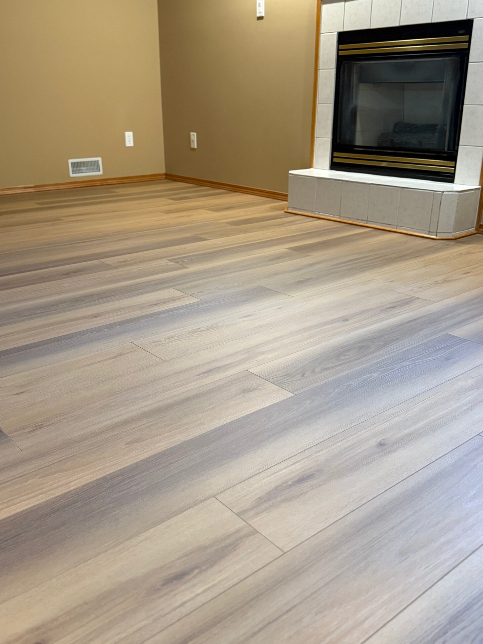 Luxura Laminate Flooring - Leland new install in home