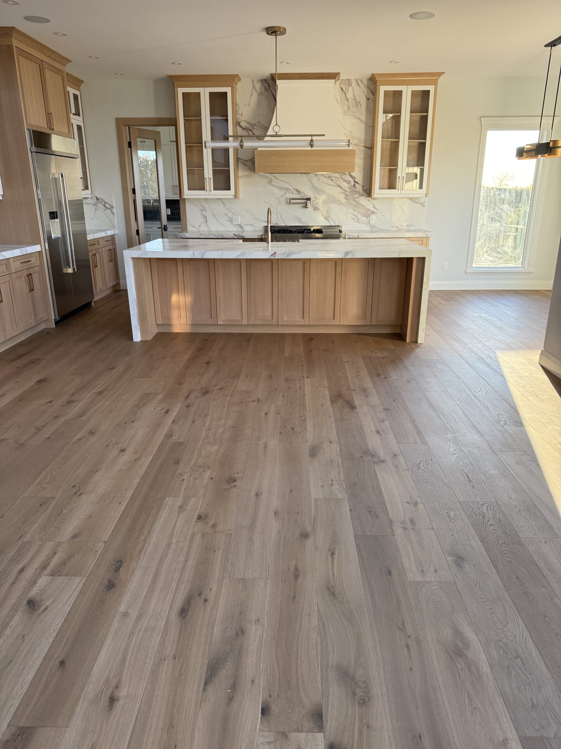 Engineered Hardwood Flooring: Okanagan Collection - Sunset Ranch installed in home