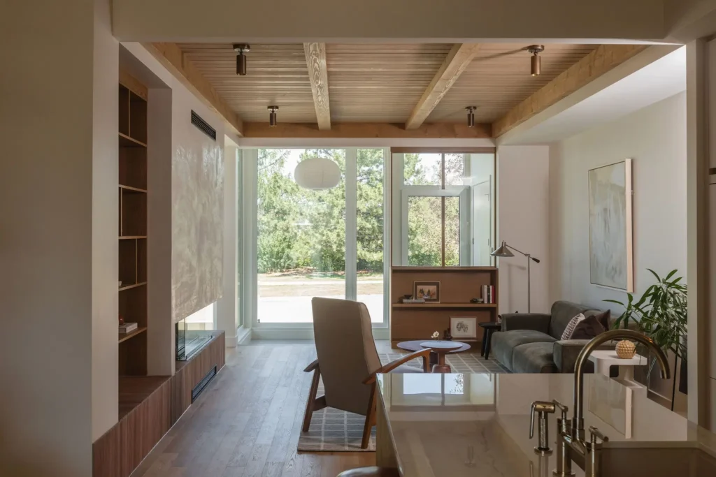 Executive Home Project by Kresswell Design featuring York Mills from the Timeless District Collection, in a 5” plank